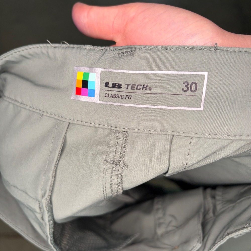 Unionbay UB Tech Shorts Mens 30 Green Excellent Classic Fit Stretch RN60307 - Picture 6 of 7